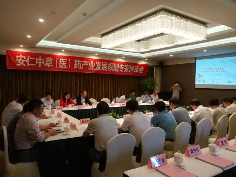 “專家把脈問診，共話安仁發展 ” 安仁縣中草（醫）藥產業發展規劃專家評審